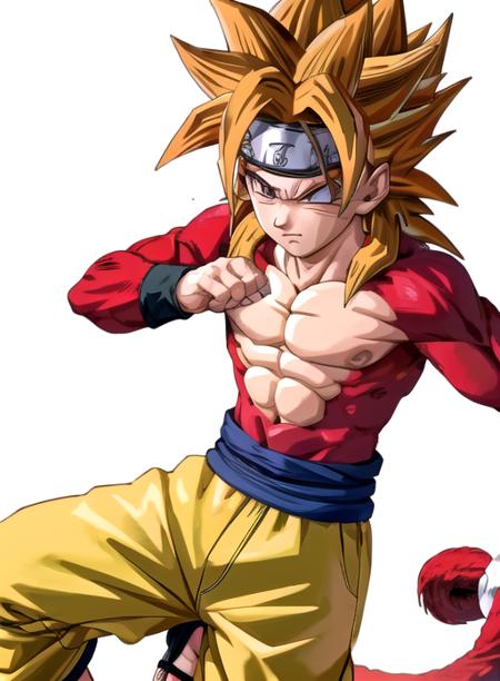 Super saiyan 4 (dragon Ball) Concept -Commision (PonyXL/SD 1.5)