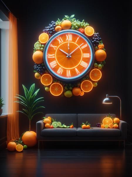 Neon Fruits Style SDXL & SD1.5