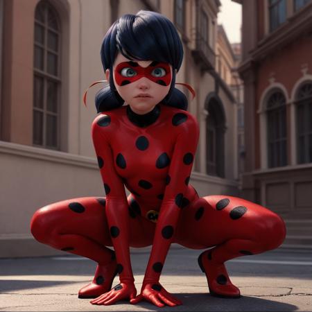 Marinette Dupain-Cheng - Miraculous Ladybug (PonyXL)
