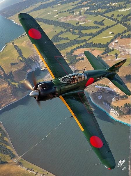 A6M Reisen Zero Airplane