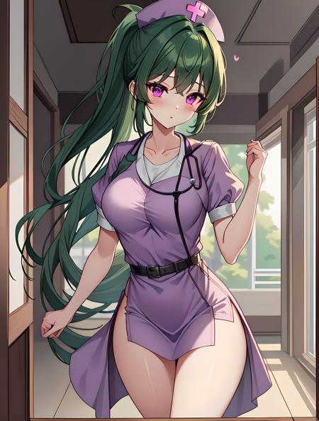 Purple Nurse Outfit