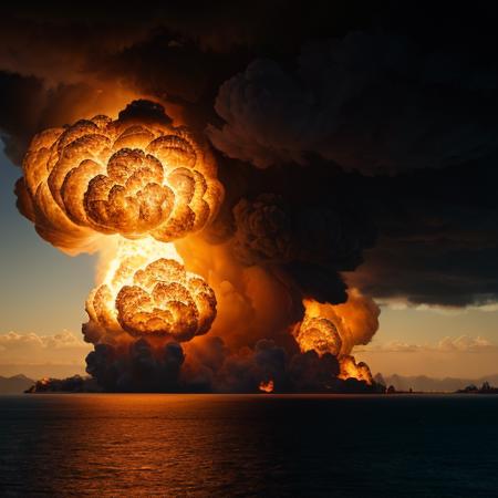Cinematic Explosion Style XL + F1D + SD 1.5