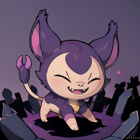 Shadow Skitty - Halloween Form (Fakemon) (Pokedex #0300)
