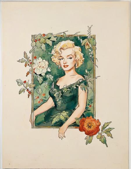 Children book illustration - Elsa Beskow Style - SDXL 1.0