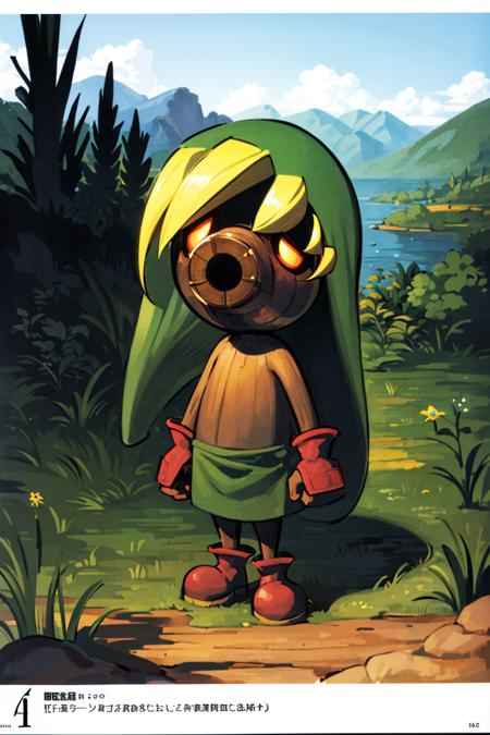 Deku Link (The Legend Of Zelda: Majora’s Mask)  [Pony & SD1.5]