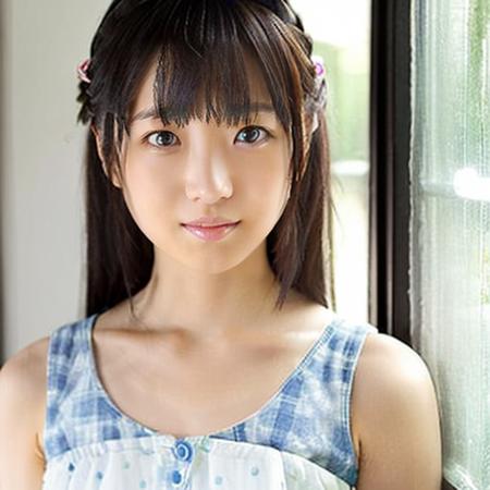 Japanese baby face girl