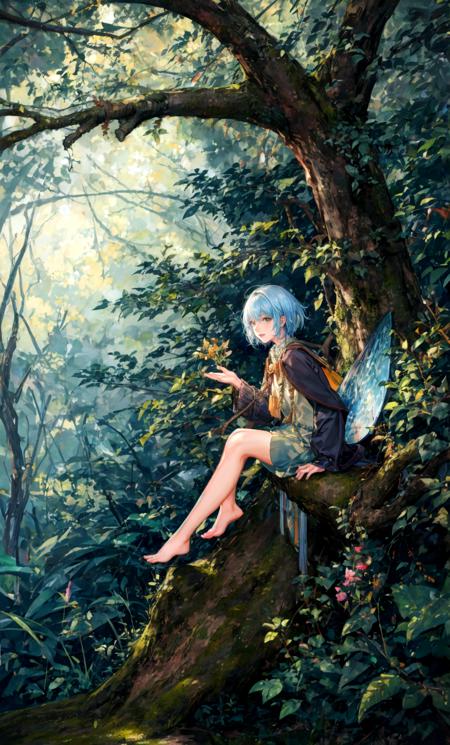 The forest light