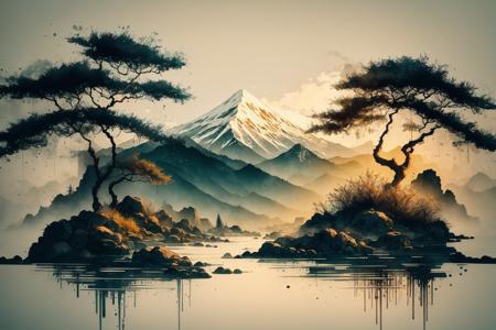 Ink scenery | 水墨山水