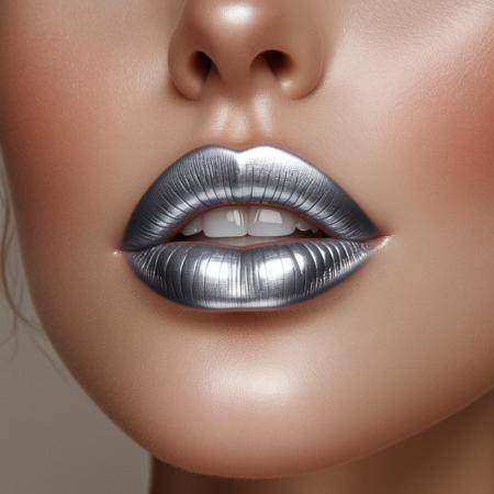Metallic Silver Lips版本v1.0 (ID: 701895)