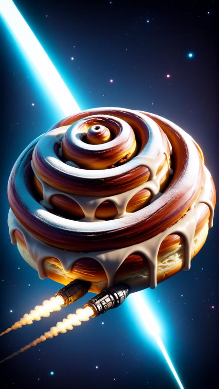 Cinnamon Bun Style SDXL