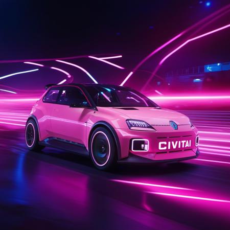 Renault 5 E-Tech - SDXL版本v1.0 (ID: 293802)