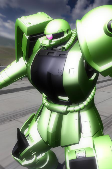 MS 06F Zaku II | Mobile Suit Gundam 0079