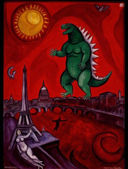 Marc Chagall - SDXL