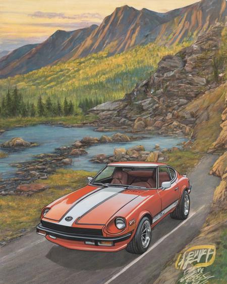 Cartoonz Car Magazine SDXL