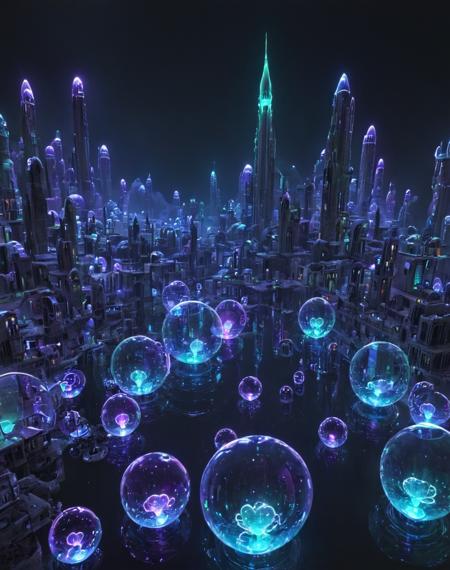 Glowing bubble XL