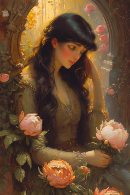 style of Gaston Bussiere 214