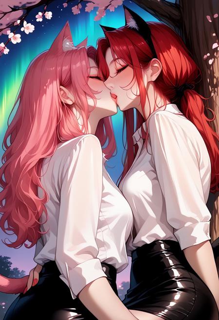 Earthbound Yuri Kiss (PonyXL)