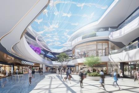Modern style shopping mall atrium版本Shopping mall atrium v1.0 (ID: 145383)