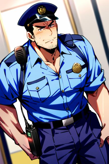Male Japanese Police Uniform (summer)