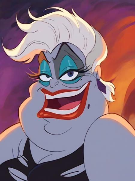 Ursula (The Little Mermaid  1989 film) PonyDiffusionXL