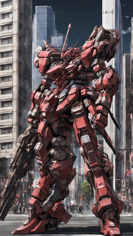 [Illustrious / SDXL] Super robot diffusion XL (Gundam, EVA, ARMORED CORE, BATTLE TECH like mecha lora)版本v2.0g (ID: 183924)