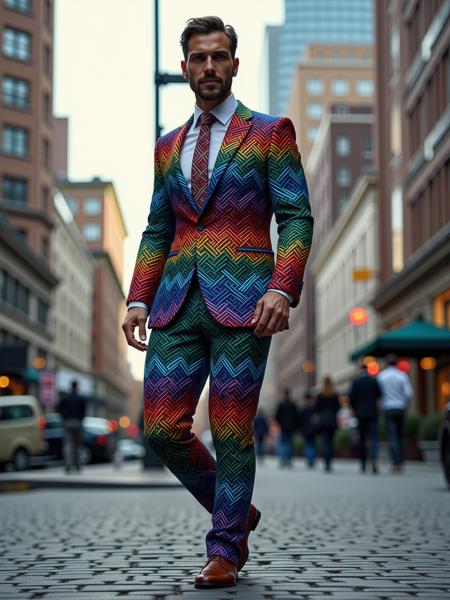 Colorful Maze Pattern FLUX & SDXL