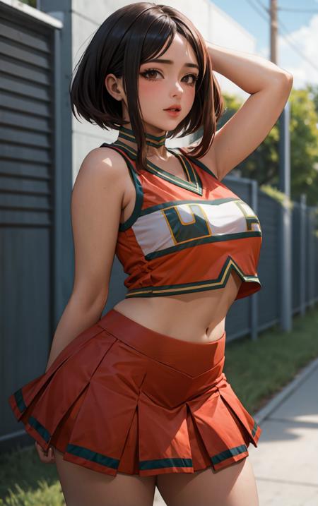 UA Cheerleader Uniform | Clothing Concept | BNHA | ownwaifu