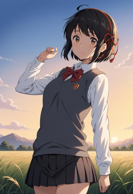 [Animagine] Miyamizu Mitsuha 宮水三葉 / Kimi no Na wa.