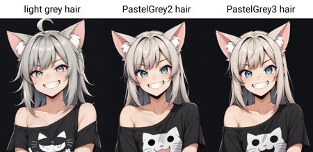 Pastel Hairs版本PastelGrey3 (ID: 1242754)