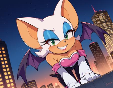 Rouge the Bat (ルージュ・ザ・バット) - Sonic the Hedgehog (ソニック・ザ・ヘッジホッグ) - COMMISSION