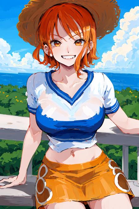 Nami (One Piece) Pre and Post Timeskip LoRA