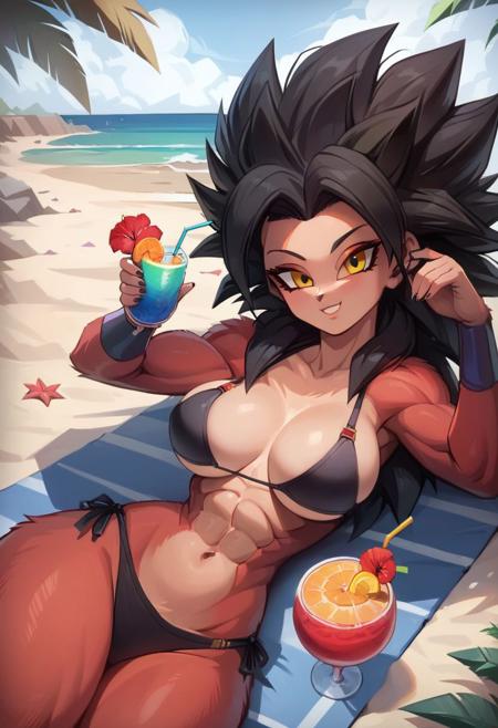 Caulifla Super Saiyan 4 Form (Dragon Ball Super) [Pony]