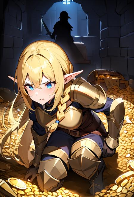 Treasure Room Background (Animagine, Pony, SD1.5)