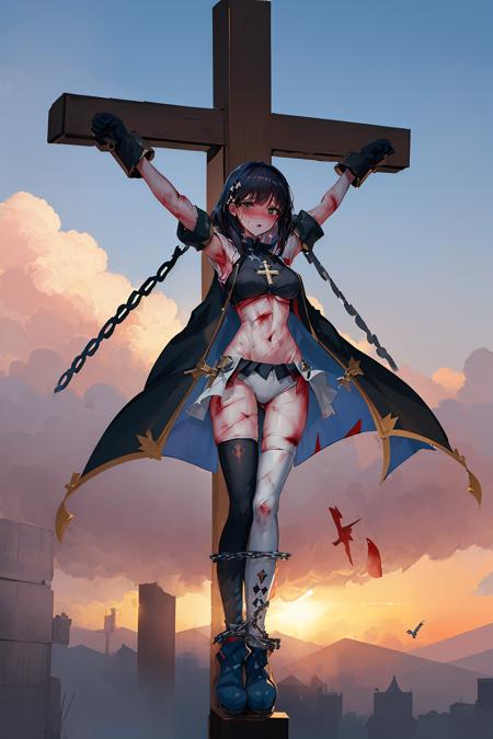 Y字磔_“Y”character crucifixion_“Y”字磔