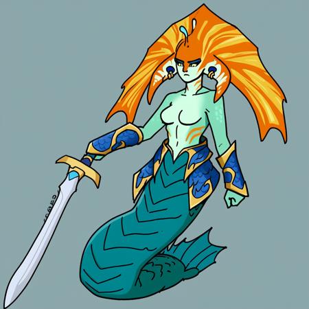 Slithice, The Naga Siren (DOTA 2) [PONY XL] by UOC版本v1.0 (ID: 695703)