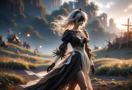 DALL-E 3 bokeh effect