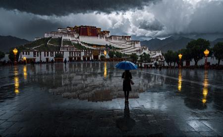 potala palace布达拉宫 建筑模型