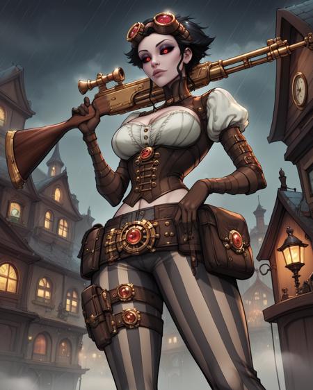 Lady Mechanika (PonyXL & SD 1.5)版本Mechanika (PonyXL) v1.0 (PonyXL)