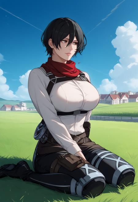 Mikasa Akermann (Pre- and Post-Timeskip) (Attack on Titan)