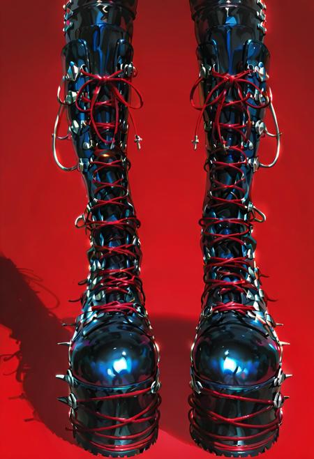 Red String Bound Boots