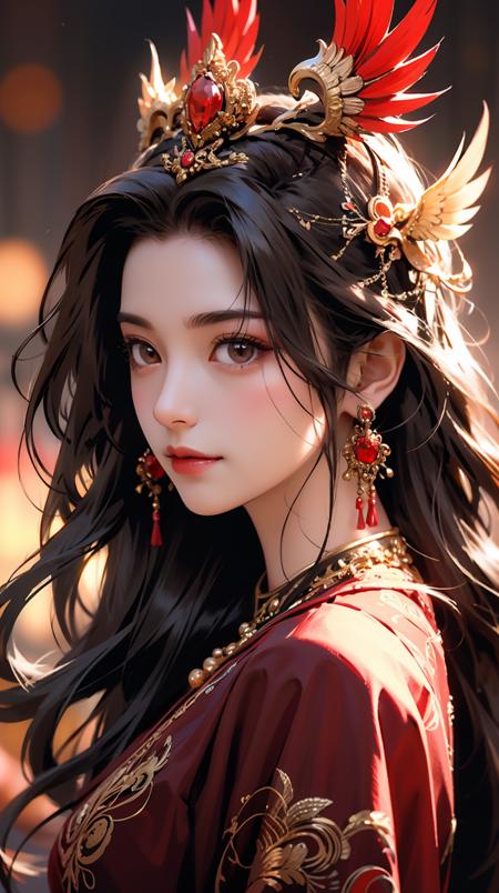 凤冠霞帔 Bonnet and bonnet