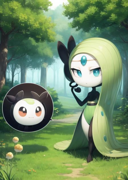Meloetta - Pokemon | Pocket monsters