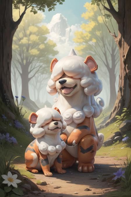 Growlithe de Hisui  - Pokemon | Pocket monsters