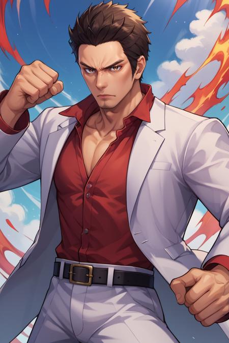 Kiryu Kazuma (Like a Dragon/ Yakuza) [PONYXL] Character Lora版本v1.0 (ID: 396895)