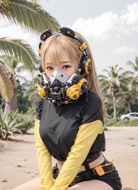 Techpunk Mask | Wearable LoRA