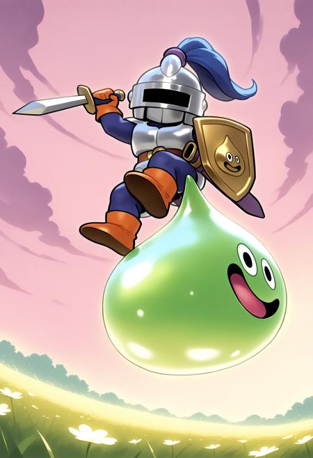 Slime knight / スライムナイト (Dragon quest) Pony/IL