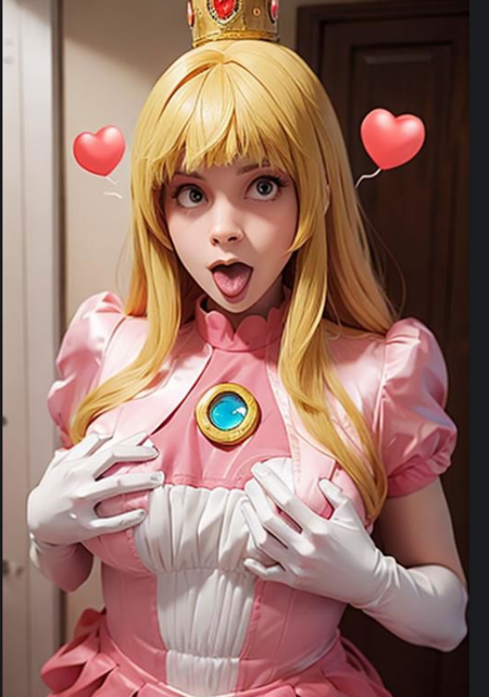 Princess Peach (Cosplay) - Super Mario Bros