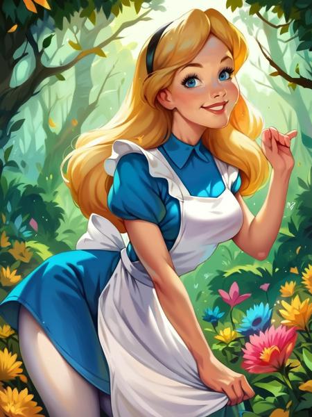 Alice In Wonderland! Disney - FLUX | SD 1.5 | XL PONY | Illustrious XL - by YeiyeiArt