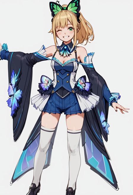 Azure Striker Gunvolt:Video Game Art Style版本V.Araki(sketch art) (ID: 878790)