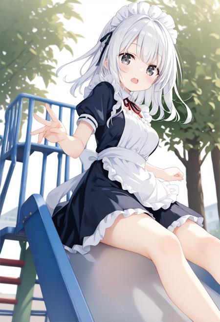 [SDXL&Pony] slide / 滑り台
